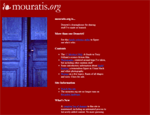 Tablet Screenshot of mouratis.org